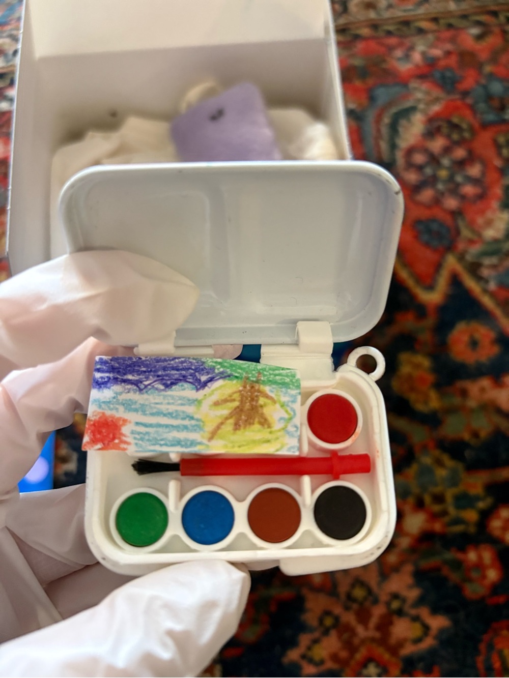 Free with purchase - Vintage Mini Watercolour Paint Box